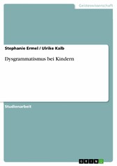 Dysgrammatismus bei Kindern