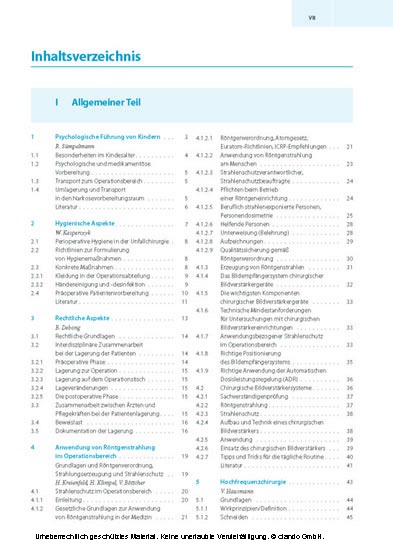 Lagerungstechniken im Operationsbereich