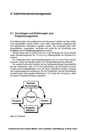 Inbetriebnahme verfahrenstechnischer Anlagen