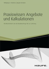 Praxiswissen Angebote und Kalkulationen - inkl. Arbeitshilfen online