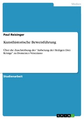 Kunsthistorische Beweisführung