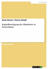 Kapitalbeteiligung der Mitarbeiter in Deutschland