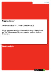 Terrorismus vs. Menschenrechte