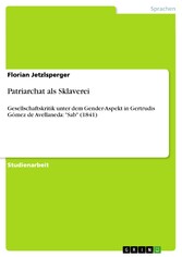 Patriarchat als Sklaverei