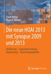 Die neue HOAI 2013 mit Synopse 2009 und 2013