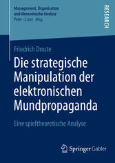 Die strategische Manipulation der elektronischen Mundpropaganda