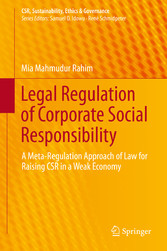 Legal Regulation of Corporate Social Responsibility