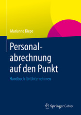 Personalabrechnung auf den Punkt