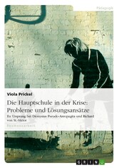 Die Hauptschule in der Krise: Probleme und Lösungsansätze