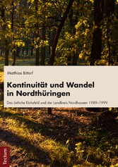 Kontinuität und Wandel in Nordthüringen