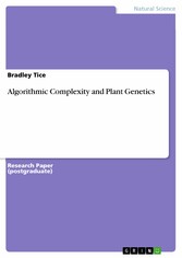 Algorithmic Complexity and Plant Genetics