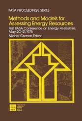 Methods and Models for Assessing Energy Resources