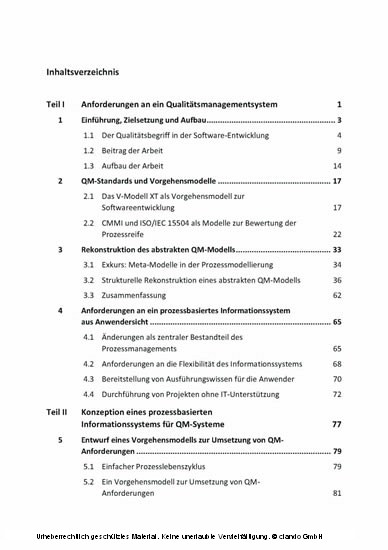 Prozessorientiertes Qualitätsmanagement