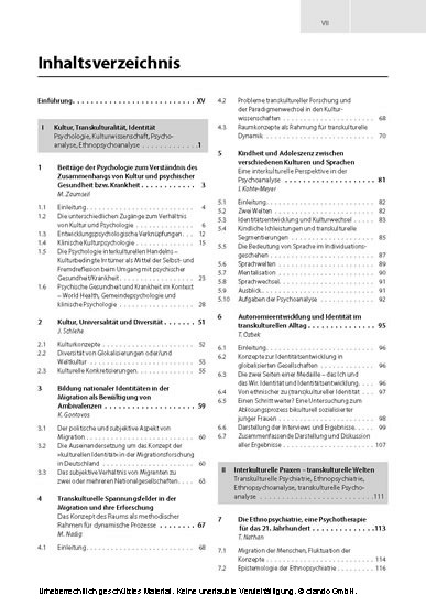 Transkulturelle Psychiatrie - Interkulturelle Psychotherapie