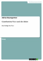 Giambattista Vico und die Altäre