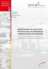 Websitemarketing deutscher Hochschulen zur Anwerbung Internationaler Studierender