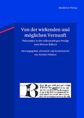 Von der wirkenden und möglichen Vernunft