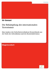 Die Bekämpfung des internationalen Terrorismus