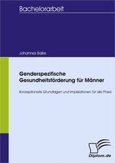 Genderspezifische Gesundheitsförderung für Männer