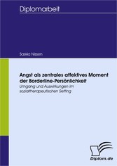 Angst als zentrales affektives Moment der Borderline-Persönlichkeit