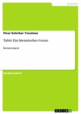 Tafs?r. Ein literarisches Genre