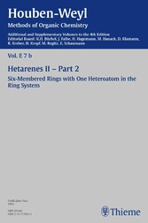 Houben-Weyl Methods of Organic Chemistry Vol. E 7b, 4th Edition Supplement