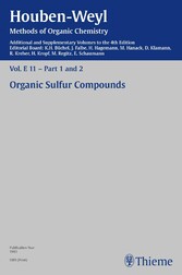 Houben-Weyl Methods of Organic Chemistry Vol. E 11, 4th Edition Supplement