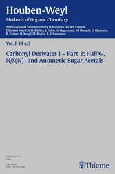 Houben-Weyl Methods of Organic Chemistry Vol. E 14a/3, 4th Edition Supplement