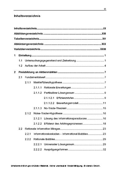 Information Mirages an experimentellen Wertpapiermärkten