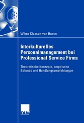 Interkulturelles Personalmanagement bei Professional Service Firms