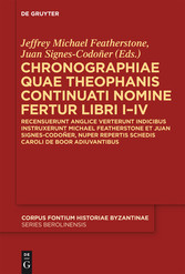 Chronographiae quae Theophanis Continuati nomine fertur Libri I-IV