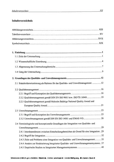 Integriertes Qualitäts- und Umweltmanagement