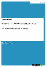 Wandel der RVR Öffentlichkeitsarbeit