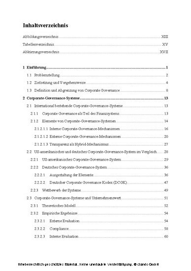 Interne Corporate Governance