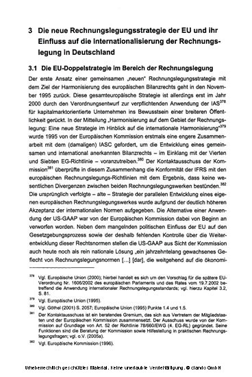 Zur Zukunft der externen Rechnungslegung in Deutschland