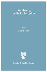 Einführung in die Philosophie.