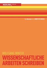 Wissenschaftliche Arbeiten schreiben