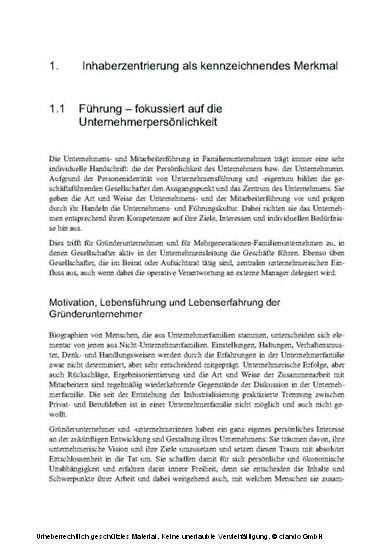 Unternehmerfamilie und Familienunternehmen erfolgreich führen