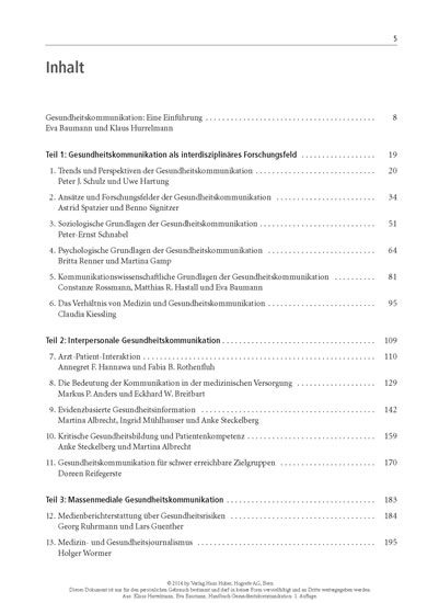 Handbuch Gesundheitskommunikation