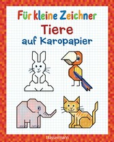 Für kleine Zeichner - Tiere auf Karopapier