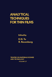 Analytical Techniques for Thin Films