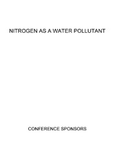 Proceedings of the Conference on Nitrogen as a Water Pollutant