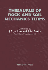 Thesaurus of Rock and Soil Mechanics Terms