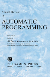 Annual Review in Automatic Programming