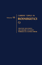 Current Topics in Bioenergetics