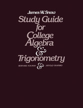 Study Guide for College Algebra and Trigonometry