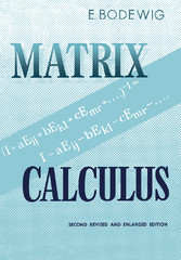 Matrix Calculus