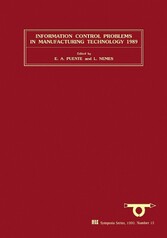 Information Control Problems in Manufacturing Technology 1989