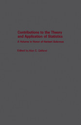 Contributions to the Theory and Application of Statistics