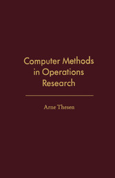 Computer Methods in Operations Research